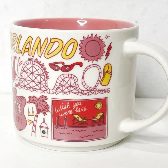 Starbucks Orlando Been There Series Across The Globe Collection Coffee Mug City - Picture 3 of 8